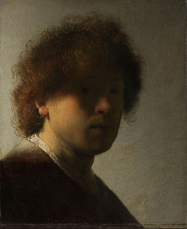 Tirage haut de gamme sur toile ou poster encadré français. Autoportrait...