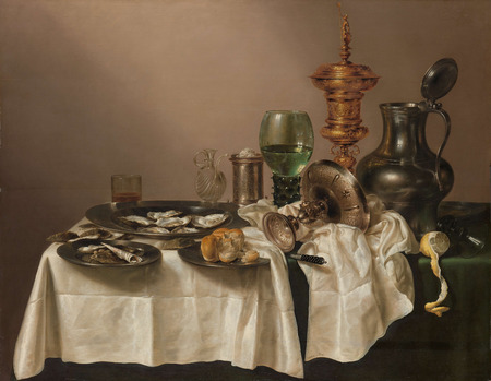 Tirage fine art made in France ou poster encadré. Nature morte à la coupe dorée. Nature morte au gobelet doré...