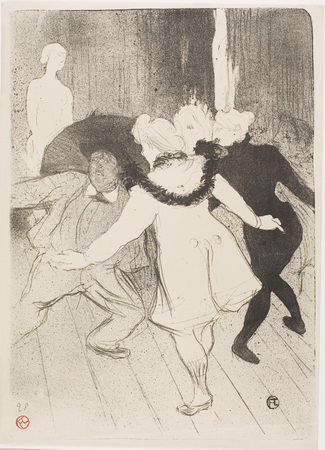 Impression de poster encadré ou toile d’art made in France. Aux Folies-Bergère : La modestie de Monsieur Prudhomme...