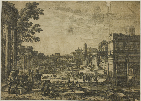 Impression haut de gamme made in France sur toile ou poster encadré. Le Forum Romain...