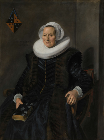 Affiche encadrée fine art en France ou toile imprimée. Portrait de Maritge Claesdr Vooght...