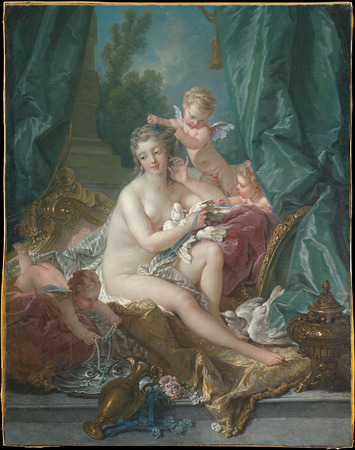 Toile fine art imprimée fabrication française ou poster encadré. La toilette de Vénus...