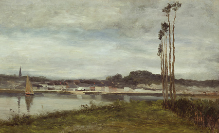 Affiche encadrée en France ou toile fine art imprimée. Sur la Seine...
