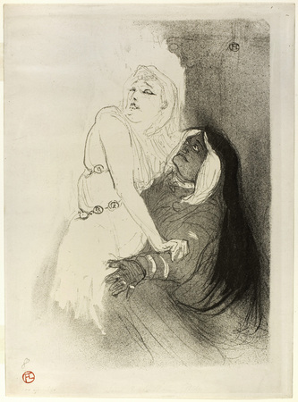 Impression fine art made in France sur toile ou poster encadré. A la Renaissance : Sarah Bernhardt dans Phèdre...