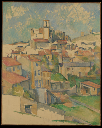 Reproduction made in France sur toile ou poster encadré. Gardanne...