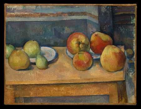 Toile imprimée premium en France ou affiche encadrée. Nature morte aux pommes et poires...