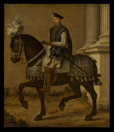 Tirage made in France sur toile ou affiche encadrée fine art. Henri II (1519-1559), roi de France...