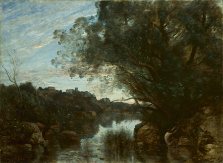 Tirage d’art fabriqué en France sur toile ou poster encadré. Souvenir des environs du lac Nemi...