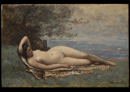 Toile fine art made in France ou affiche encadrée. Bacchante en bord de mer...