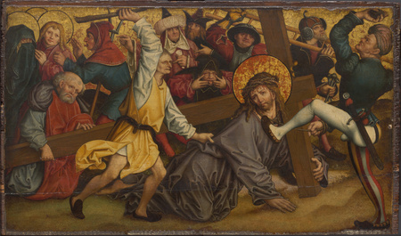 Affiche encadrée de qualité made in France ou toile d’art. Christ portant la croix. Hans Maler (zu Schwaz) est un peintre allemand originaire de Ulm...