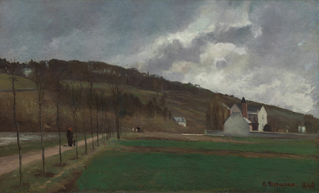Poster made in France fine art ou toile encadrée. Les bords de Marne en hiver...