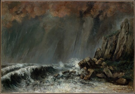 Poster made in France fine art ou toile encadrée. Marine : la trombe marine...