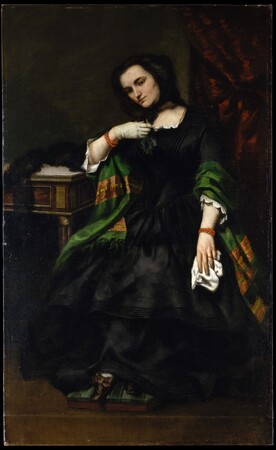 Toile made in France fine art ou affiche encadrée d’art. Madame Auguste Cuoq (Mathilde Desportes, 1827–1910)...