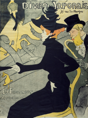 Poster fine art haut de gamme made in France ou toile d’art imprimée. Divan Japonais...