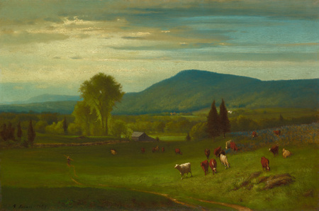 Reproduction d’art sur toile ou poster encadré 100% français. L'été dans les Catskills...