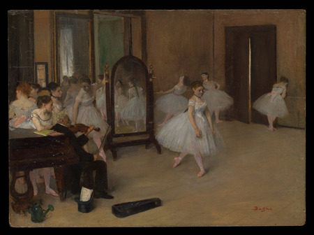 Toile fine art premium fabriquée en France ou affiche encadrée. Le cours de danse...