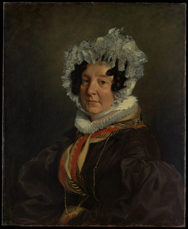 Toile made in France imprimée haut de gamme ou affiche encadrée. Madame Henri François Riesener (Félicité Longrois, 1786–1847)...