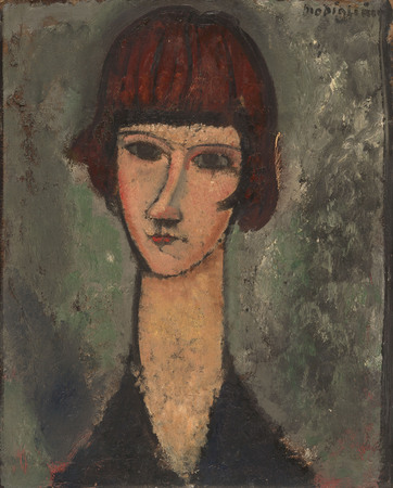 Affiche fine art encadrée premium made in France ou toile imprimée. Portrait d'une femme...