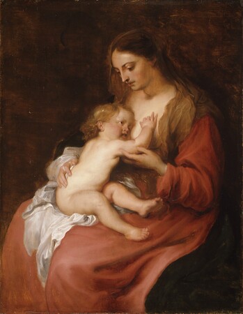 Poster fine art made in France premium ou toile imprimée. Vierge à l'Enfant...