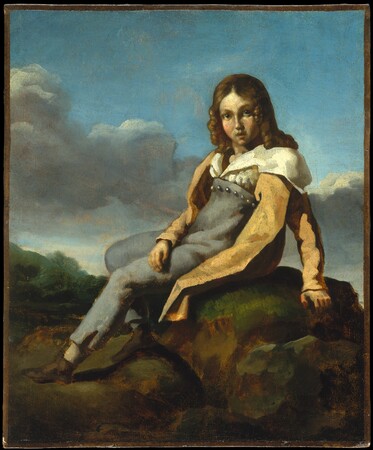 Poster haut de gamme fabriqué en France ou toile fine art premium. Alfred Dedreux (1810-1860) enfant...