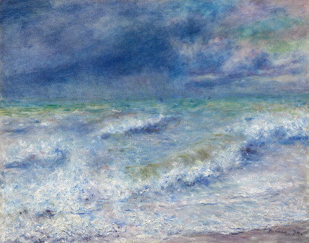 Impression premium fine art sur toile made in France ou poster encadré. Paysage marin...
