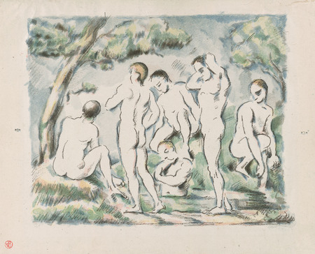 Impression sur toile d’art premium made in France ou poster encadré. Petits baigneurs...