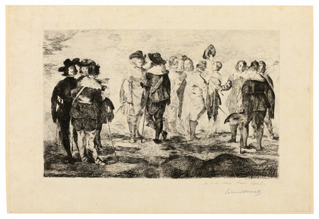 Poster premium fine art fabriqué en France ou toile d’art imprimée. Les petits cavaliers...
