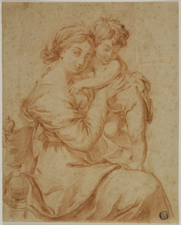 Affiche encadrée fine art premium en France ou toile d’art. Vierge à l'enfant...