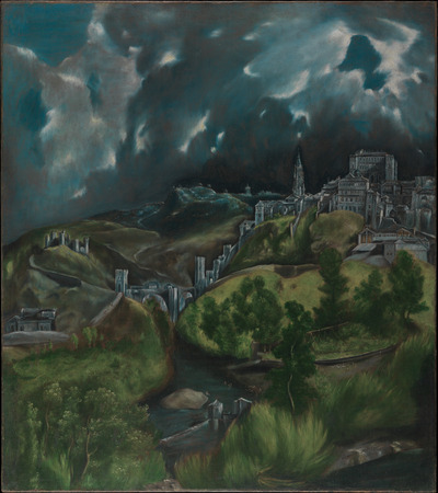 Poster fine art made in France haut de gamme ou toile imprimée. Vue de Tolède...