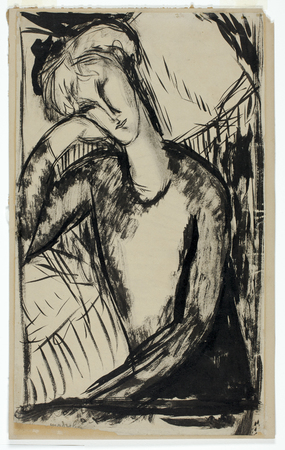 Affiche encadrée premium fine art fabriquée en France ou toile d’art. Portrait d'une jeune femme...