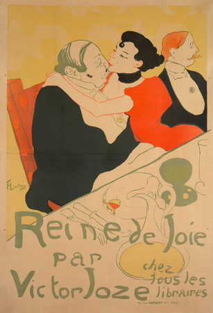 Toile premium imprimée fine art fabriquée en France ou affiche encadrée. Reine de Joie...