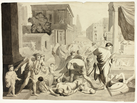 Impression haut de gamme sur toile fine art fabriquée en France ou poster encadré. Peste d'Ashtod...