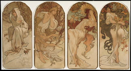 Affiche encadrée premium fine art fabriquée en France ou toile d’art imprimée. Les saisons...