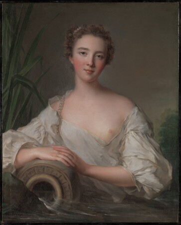 Impression haut de gamme sur toile ou affiche encadrée made in France. Le Printemps (La Source). Apparemment, la toile était signée et datée 1738 au revers...