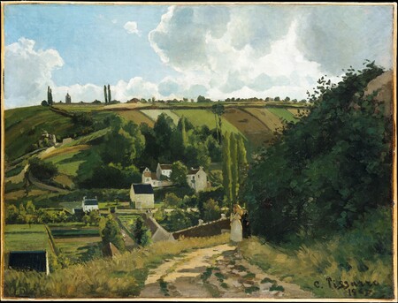 Affiche encadrée ou toile imprimée made in France. Jalais Hill, Pontoise...
