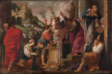 Affiche encadrée qualité française ou toile d’art imprimée. Paul et Barnabas à Lystre...