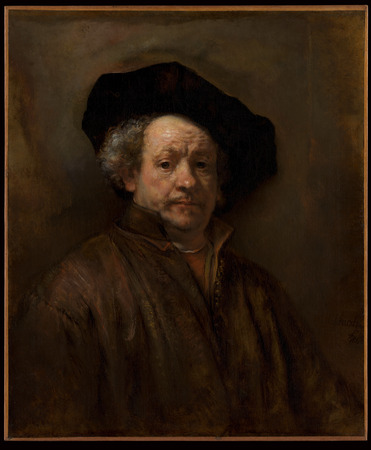 Tirage d'art premium sur toile ou poster encadré français. Autoportrait...