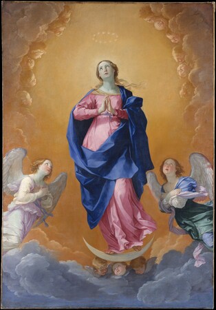 Toile made in France imprimée ou poster encadré. L'Immaculée Conception...