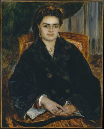 Impression fine art made in France ou affiche encadrée. Madame Édouard Bernier (Marie-Octavie-Stéphanie Laurens, 1838–1920)...