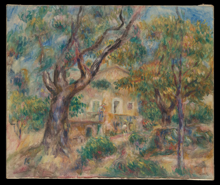 Affiche d’art encadrée française ou toile imprimée. La Ferme des Collettes, Cagnes...