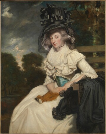 Toile fine art made in France ou affiche encadrée. Mme Lewis Thomas Watson (Mary Elizabeth Milles, 1767-1818). Mme Lewis Thomas Watson était une fille unique et une héritière...