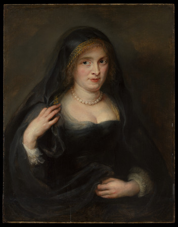 Tirage d’art fabriqué en France sur toile ou poster encadré. Portrait de femme, probablement Susanna Lunden (Susanna Fourment, 1599-1628)...