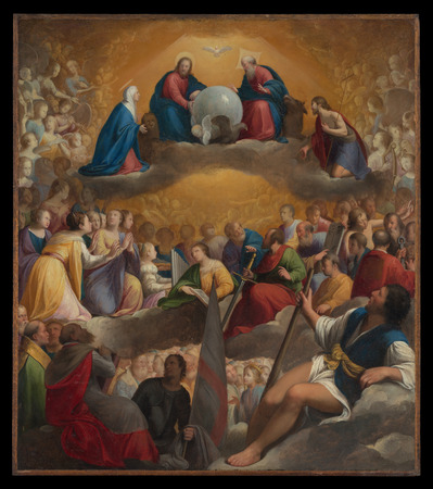 Toile d’art premium made in France ou affiche encadrée. paradis. Carlo Saraceni est un peintre italien né en 1579 et mort en 1620...