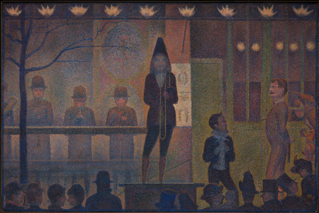 Tirage fine art en France sur toile ou poster encadré. Spectacle de cirque (défilé de cirque)...