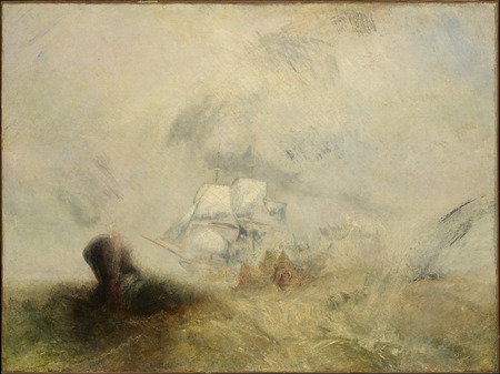 Impression fine art haut de gamme en France sur toile ou poster encadré. La Baleinière. A l'âge de soixante-dix ans, J. M. W...