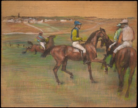 Toile d’art imprimée premium en France ou affiche encadrée. Chevaux de course...