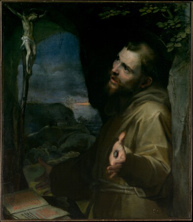 Poster premium en France ou toile fine art haut de gamme. Saint François...