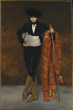 Toile premium fine art made in France ou affiche encadrée. Jeune homme en costume de majo. Ce tableau dépeint un jeune majo espagnol...