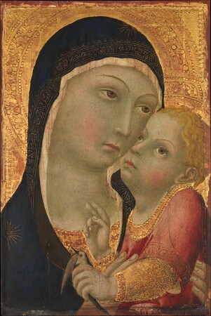 Impression premium d’art sur toile fabriquée en France ou poster encadré. Vierge à l'enfant...