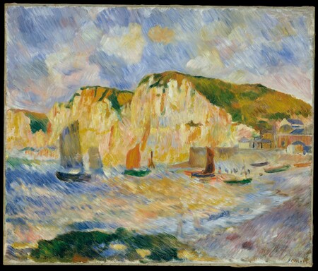 Poster haut de gamme fine art en France ou toile premium. Mer et falaises...